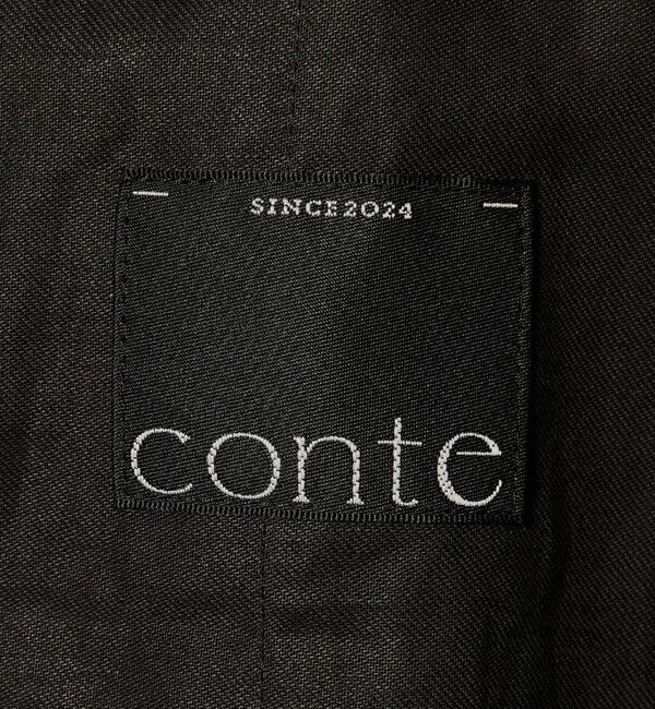 conte「＜conte＞ピンタック イージーハーフパンツ」|キュロット|