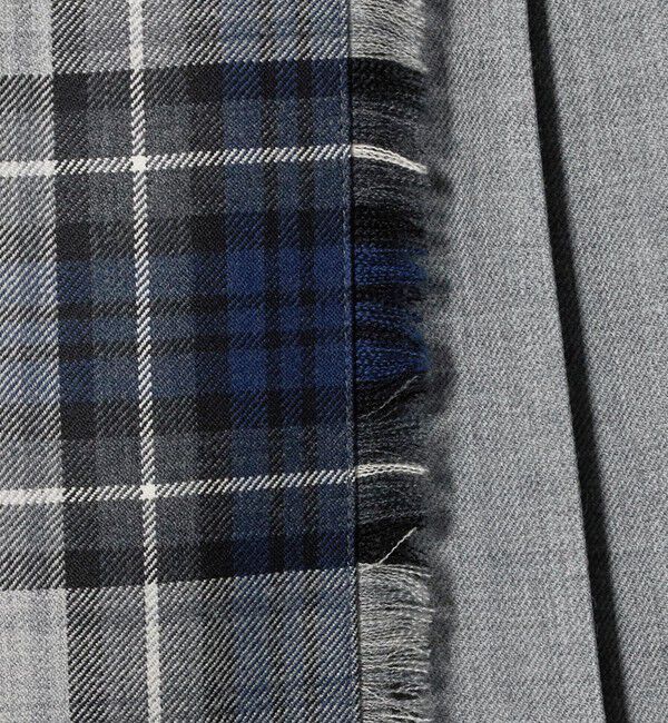 UNITED ARROWS「【別注】＜O'NEIL of DUBLIN＞コンビ チェック プリーツスカート」|スカート|