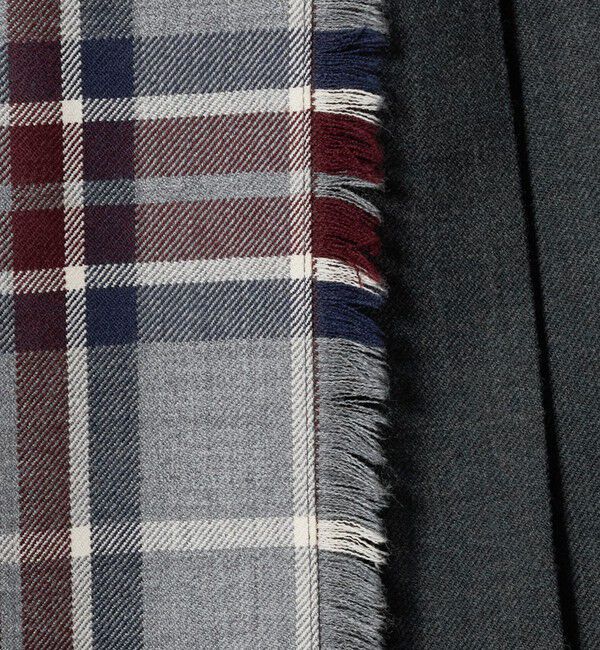 UNITED ARROWS「【別注】＜O'NEIL of DUBLIN＞コンビ チェック プリーツスカート」|スカート|