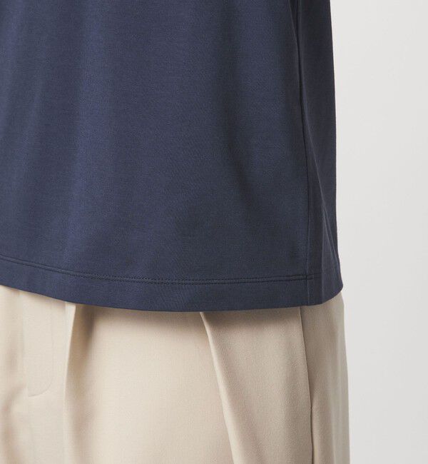 UNITED ARROWS green label relaxing「＜スタイリスト兵藤千尋さんコラボ＞ワイドネック Tシャツ UVカット」|Tシャツ・カットソー|