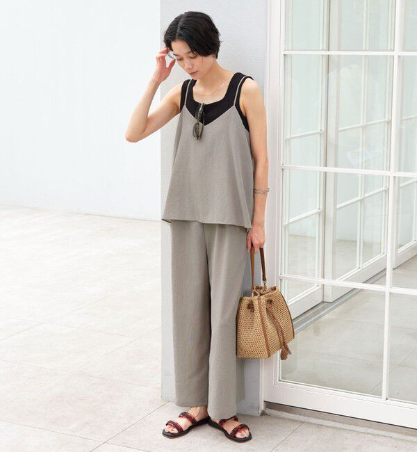 UNITED ARROWS green label relaxing「［size SHORT/TALLあり］ドライクロス オールインワン ストレッチ 通気性」|オールインワン|