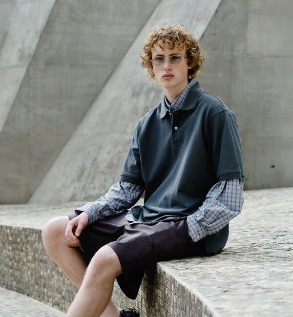 UNITED ARROWS green label relaxing「【別注】＜Brooks Brothers＞GLR カノコ ポロシャツ」|ポロシャツ|OLIVE