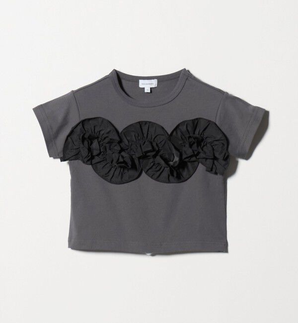 UNITED ARROWS green label relaxing「【スタメンシリーズ】フリル Tシャツ / キッズ  100cm-160cm」|Tシャツ・カットソー|
