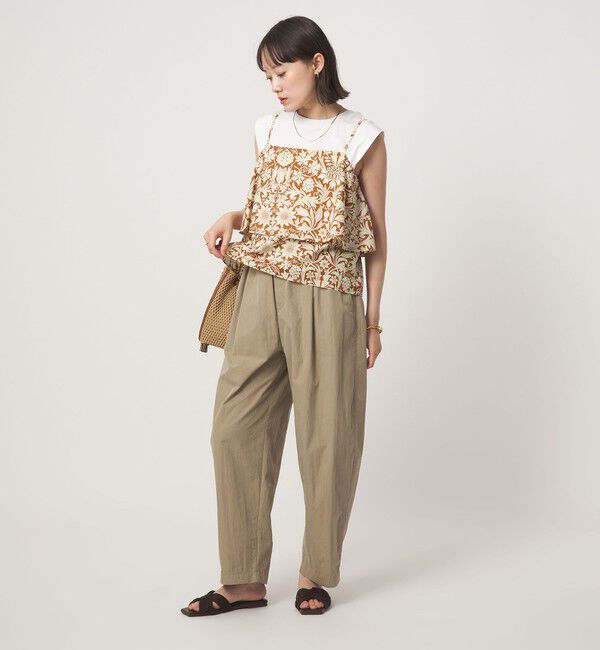 UNITED ARROWS green label relaxing「リバティプリント キャミソール」|シャツ・ブラウス|