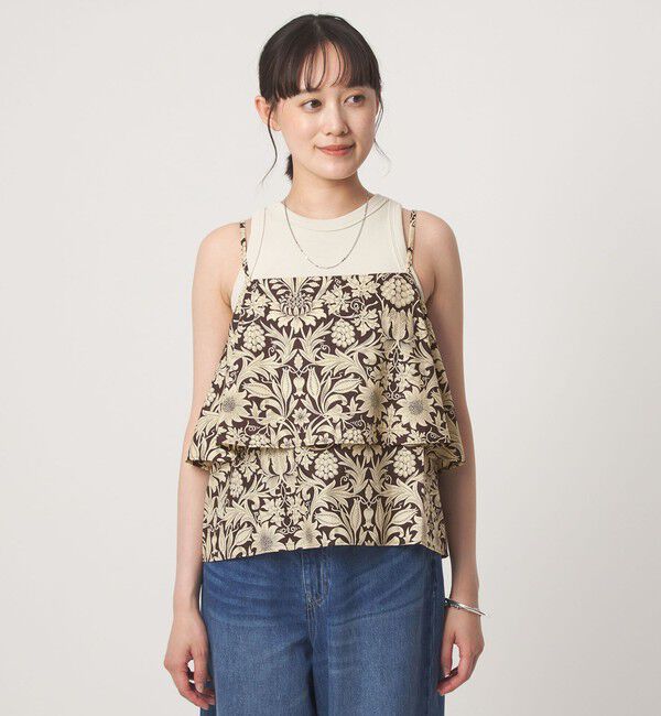UNITED ARROWS green label relaxing「リバティプリント キャミソール」|シャツ・ブラウス|