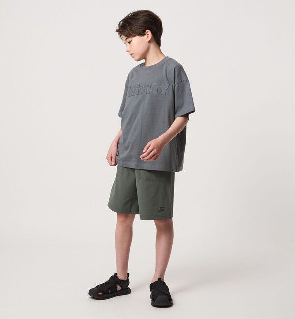 UNITED ARROWS green label relaxing「ロゴ アップリケ Tシャツ / キッズ 140cm-160cm」|Tシャツ・カットソー|