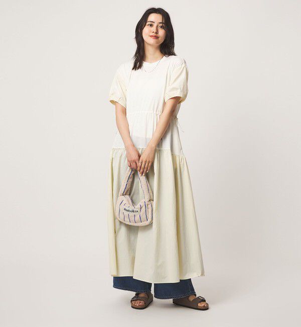 UNITED ARROWS green label relaxing「タフタ ドッキング ワンピース」|ワンピース|