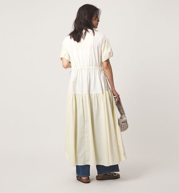 UNITED ARROWS green label relaxing「タフタ ドッキング ワンピース」|ワンピース|