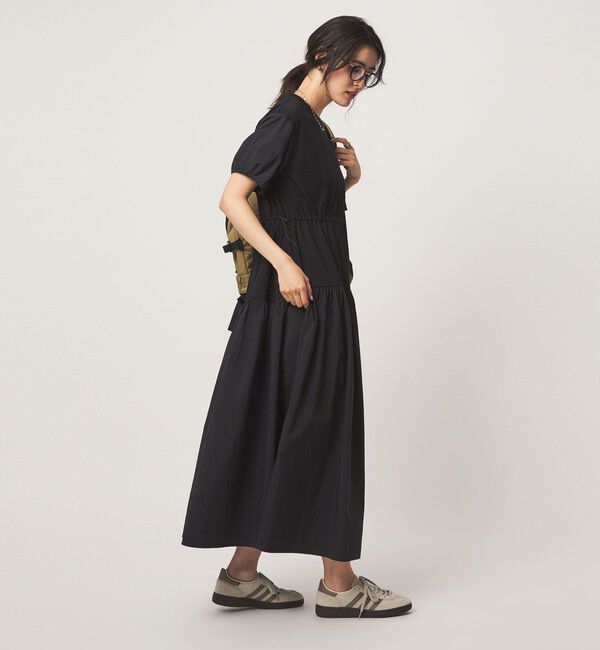UNITED ARROWS green label relaxing「タフタ ドッキング ワンピース」|ワンピース|