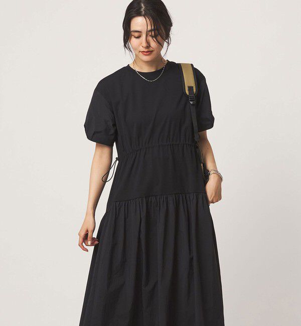UNITED ARROWS green label relaxing「タフタ ドッキング ワンピース」|ワンピース|