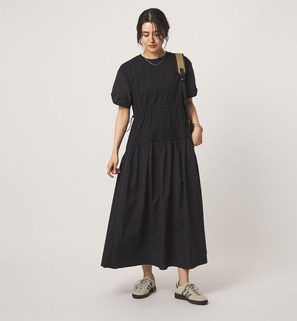 UNITED ARROWS green label relaxing「タフタ ドッキング ワンピース」|ワンピース|