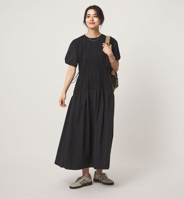 UNITED ARROWS green label relaxing「タフタ ドッキング ワンピース」|ワンピース|