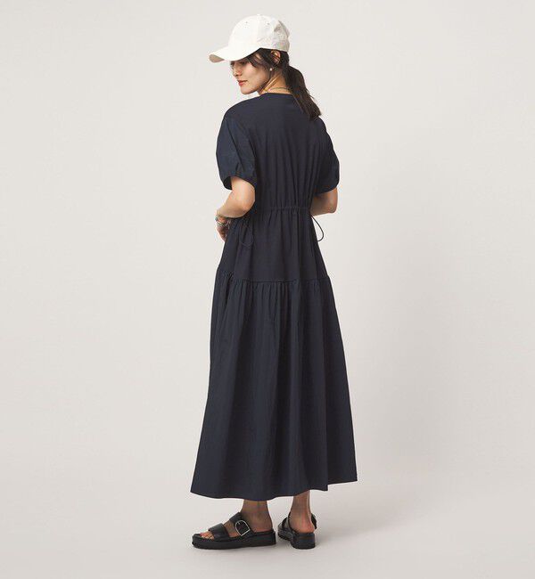 UNITED ARROWS green label relaxing「タフタ ドッキング ワンピース」|ワンピース|