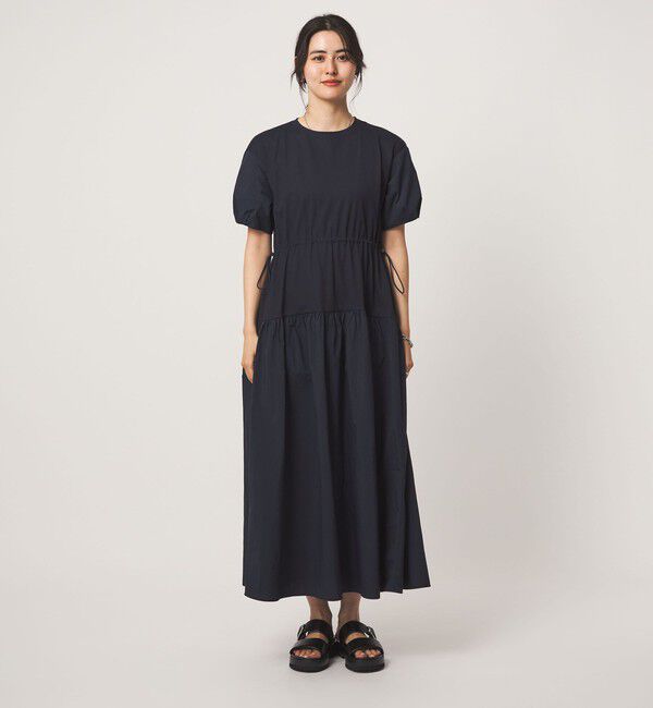 UNITED ARROWS green label relaxing「タフタ ドッキング ワンピース」|ワンピース|