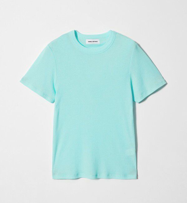EMMEL REFINES「＜EMMEL REFINES＞EM シアーテレコ クルーネック Tシャツ」|Tシャツ・カットソー|
