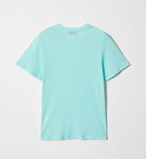 EMMEL REFINES「＜EMMEL REFINES＞EM シアーテレコ クルーネック Tシャツ」|Tシャツ・カットソー|