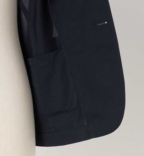 UNITED ARROWS green label relaxing「A+ air オックスジャージ 2B スタンダード セットアップ ジャケット -ウォッシャブル・ストレッチ・通気性-」|テーラードジャケット|