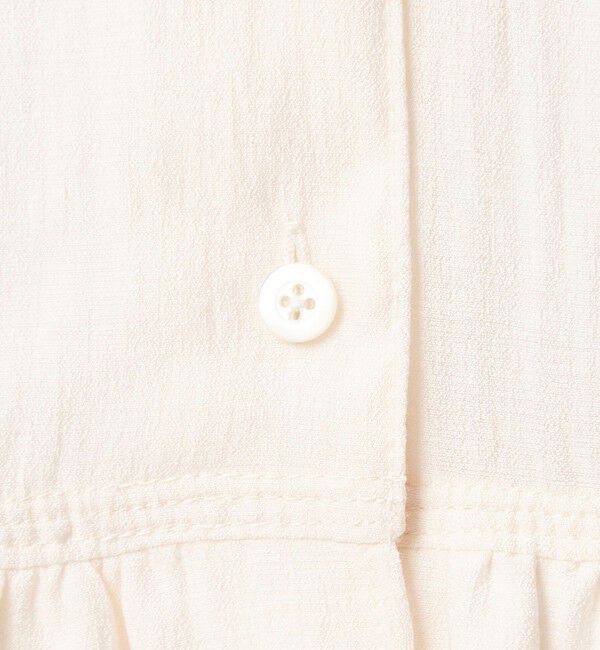 UNITED ARROWS green label relaxing「【WEB限定】＜at ease＞ペプラム ブラウス」|シャツ・ブラウス|