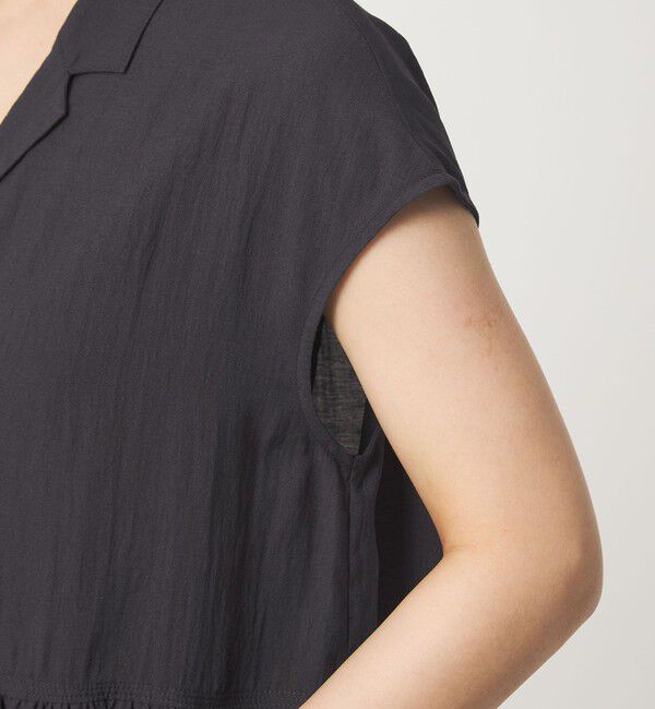 UNITED ARROWS green label relaxing「【WEB限定】＜at ease＞ペプラム ブラウス」|シャツ・ブラウス|
