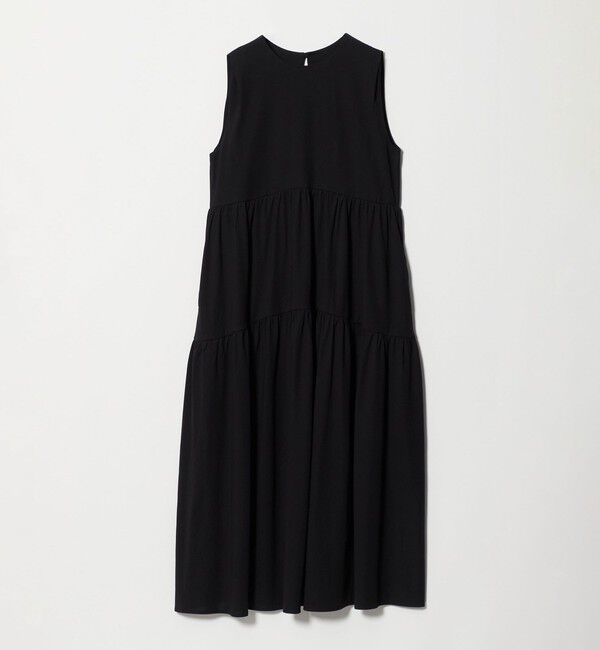 UNITED ARROWS green label relaxing「［size SHORTあり］カット ティアード ワンピース」|ワンピース|