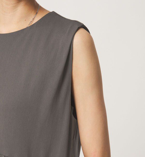 UNITED ARROWS green label relaxing「［size SHORTあり］カット ティアード ワンピース」|ワンピース|