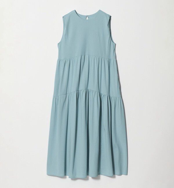 UNITED ARROWS green label relaxing「［size SHORTあり］カット ティアード ワンピース」|ワンピース|