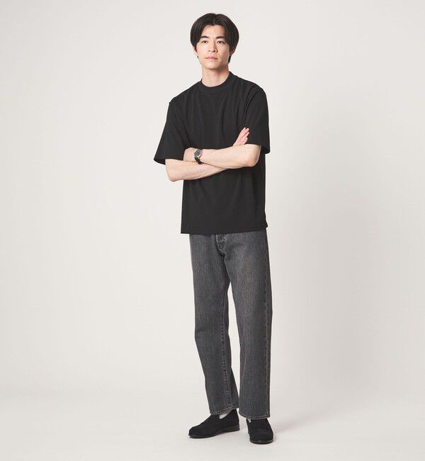 UNITED ARROWS green label relaxing「【WEB限定】JUST fit ジャージ 半袖 Tシャツ」|Tシャツ・カットソー|