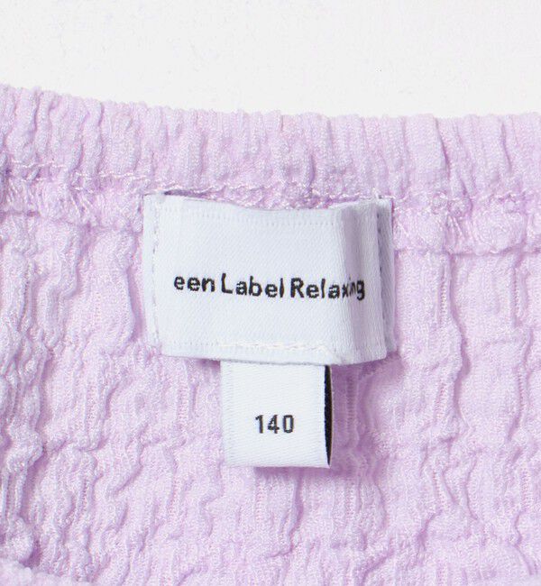 UNITED ARROWS green label relaxing「プクプクフリル セットアップ / キッズ 140cm-160cm」|ワンピース|