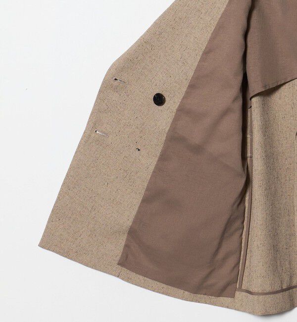 UNITED ARROWS green label relaxing「ネップツイル ベルト ジレ マシンウォッシャブル」|ベスト・ジレ|
