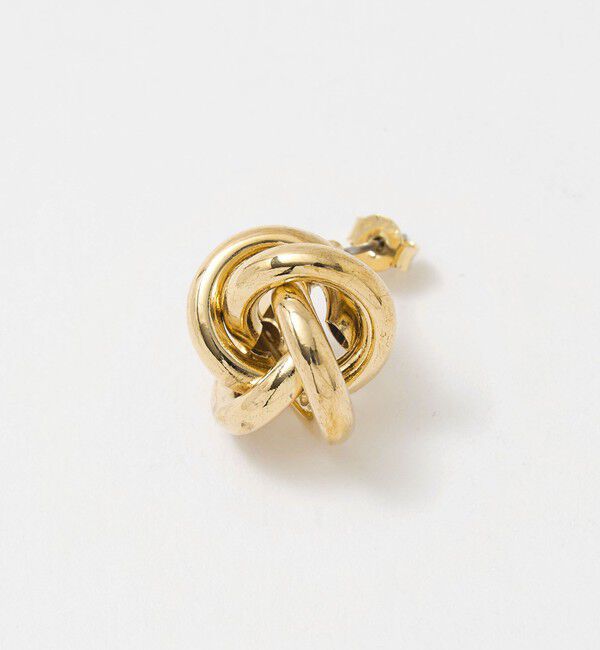 UNITED ARROWS green label relaxing「ラウンド ノット ピアス」|ピアス|