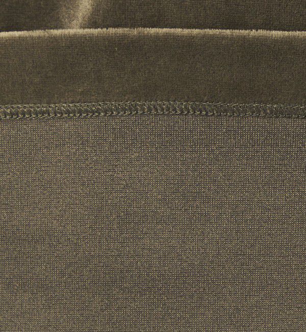 UNITED ARROWS green label relaxing「ベロア スキッパー 長袖 ポロシャツ」|Tシャツ・カットソー|