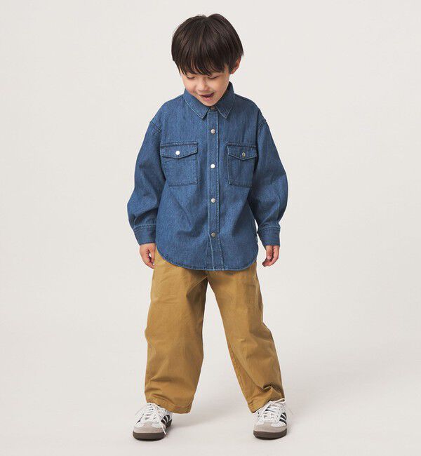 UNITED ARROWS green label relaxing「デニム シャツ / キッズ 100cm-160cm」|シャツ・ブラウス|