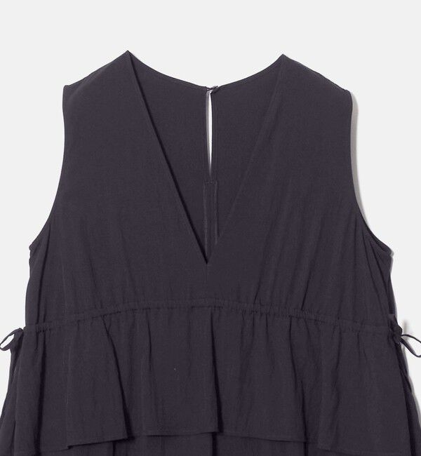 UNITED ARROWS green label relaxing「ペプラム ギャザー オールインワン」|オールインワン|