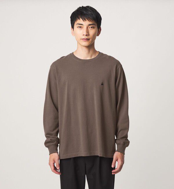 UNITED ARROWS green label relaxing「【別注】＜Brooks Brothers＞GLR カノコ クルーネック カットソー」|Tシャツ・カットソー|