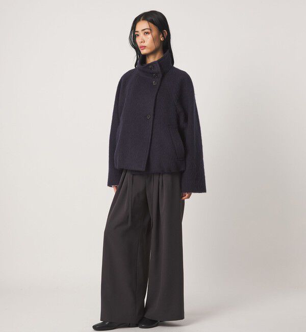 EMMEL REFINES「＜EMMEL REFINES＞EM スタンドシャギー コクーン コート」|その他|