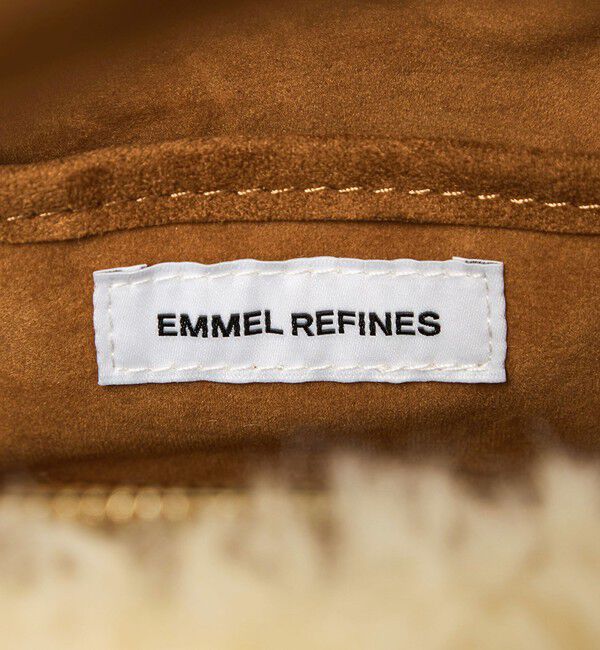 EMMEL REFINES「＜EMMEL REFINES＞EM フェイクムートン ボストンバッグ」|その他|