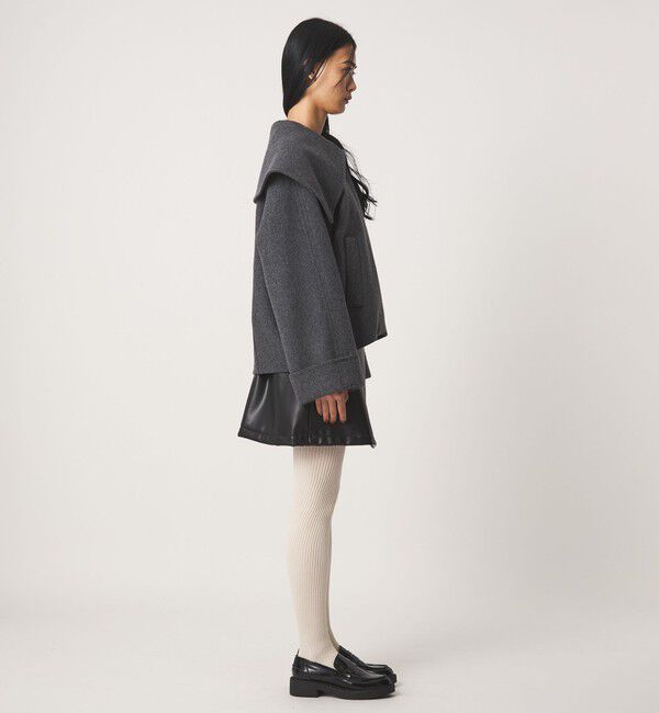 EMMEL REFINES「＜EMMEL REFINES＞EM ビッグカラー ショートコート」|その他|