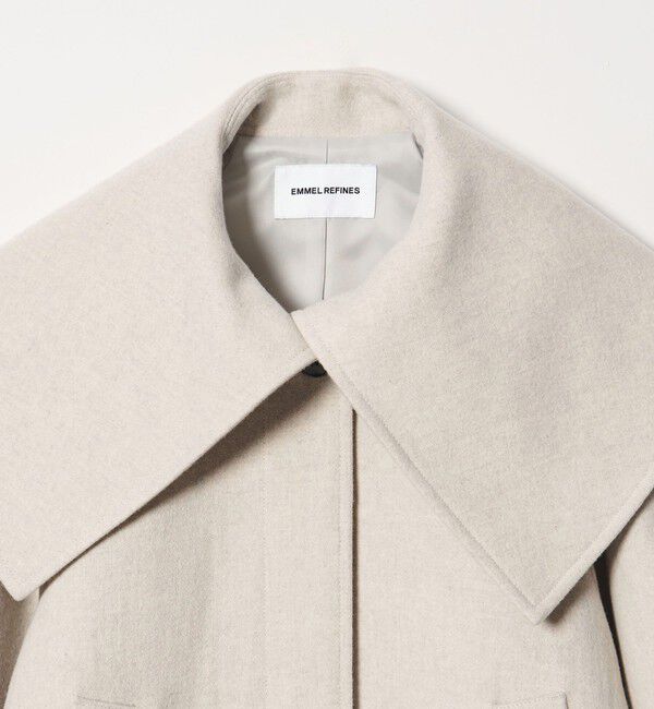 EMMEL REFINES「＜EMMEL REFINES＞EM ビッグカラー ショートコート」|その他|