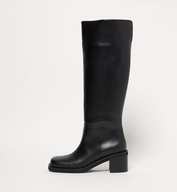 EMMEL REFINES「＜EMMEL REFINES＞EM プラットフォーム ロングブーツ」|その他|BLACK