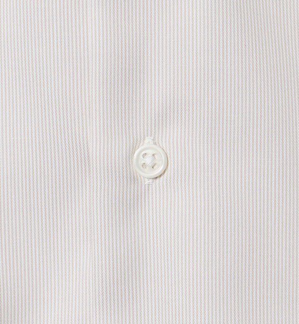 UNITED ARROWS green label relaxing「コットン ナローストライプ ワイドカラー ドレスシャツ -イージーアイロン-」|シャツ・ブラウス|