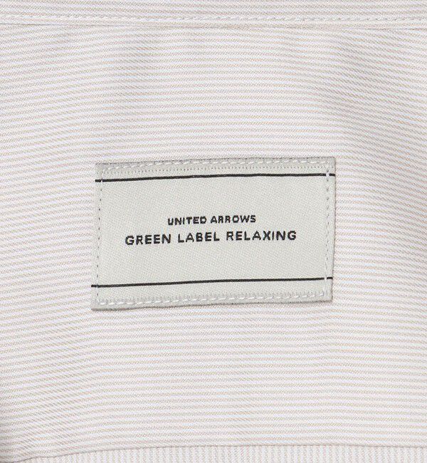 UNITED ARROWS green label relaxing「コットン ナローストライプ ワイドカラー ドレスシャツ -イージーアイロン-」|シャツ・ブラウス|