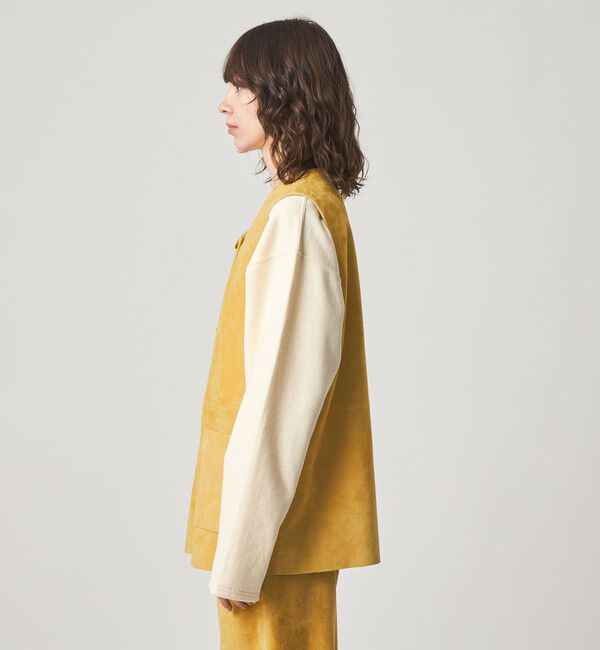 STEVEN ALAN「＜Steven Alan＞スエード ベスト」|ダウンベスト・ベスト|