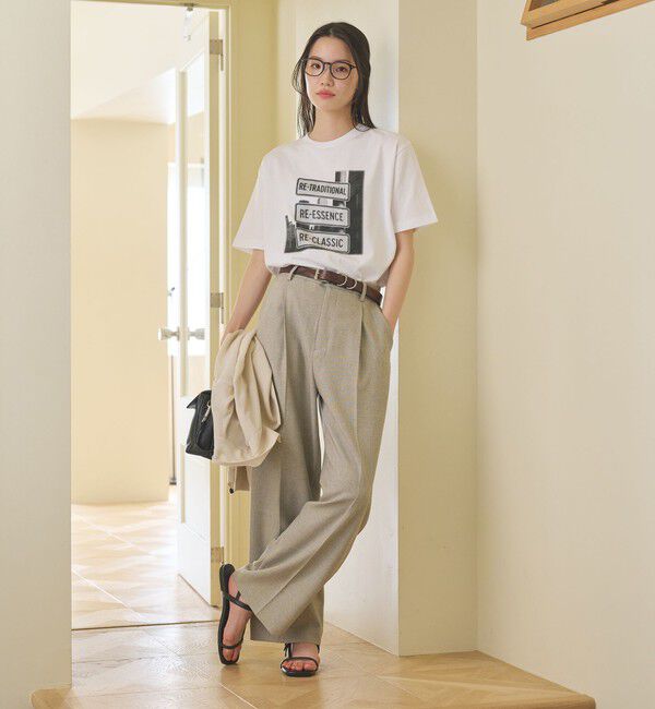 BEAUTY&YOUTH UNITED ARROWS「【WEB限定】フォトプリントTシャツ」|Tシャツ・カットソー|