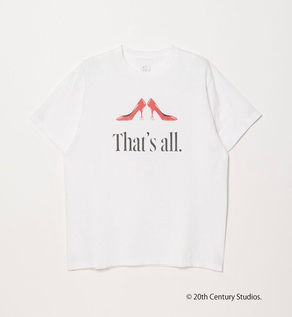 BEAUTY&YOUTH UNITED ARROWS「【別注】＜プラダを着た悪魔2＞ シアー プリント Tシャツ」|Tシャツ・カットソー|
