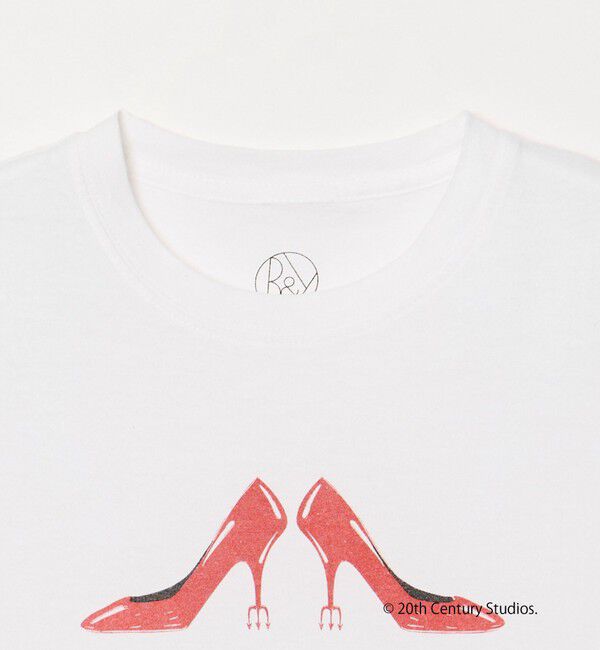 BEAUTY&YOUTH UNITED ARROWS「【別注】＜プラダを着た悪魔2＞ シアー プリント Tシャツ」|Tシャツ・カットソー|