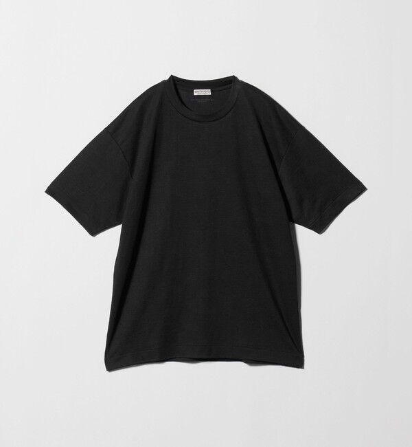 BEAUTY&YOUTH UNITED ARROWS「リネン テクスチャード クルーネック Tシャツ」|Tシャツ・カットソー|