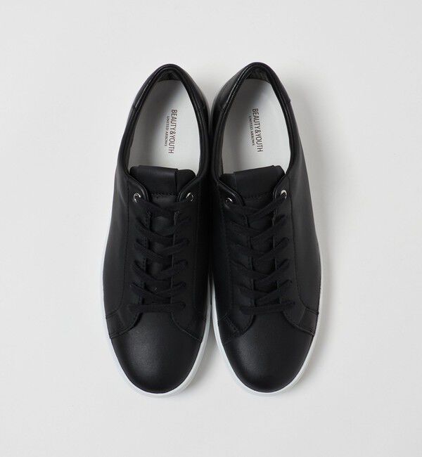 BEAUTY&YOUTH UNITED ARROWS「スタンダード レザー スニーカー ウォータープルーフ」|スニーカー|