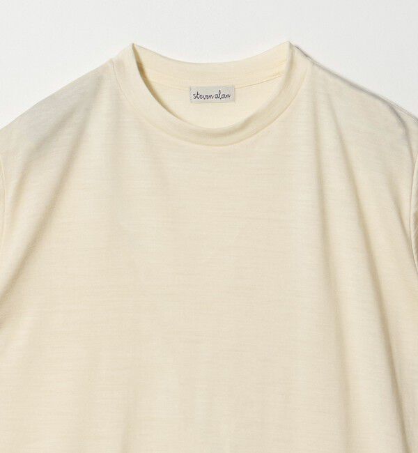 STEVEN ALAN「＜Steven Alan＞ウールジャージー ショートスリーブ Tシャツ」|Tシャツ・カットソー|