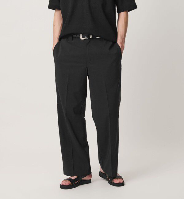 BEAUTY&YOUTH UNITED ARROWS「【別注】＜Dickies＞ワイド サマー スラックス」|チノ|BLACK