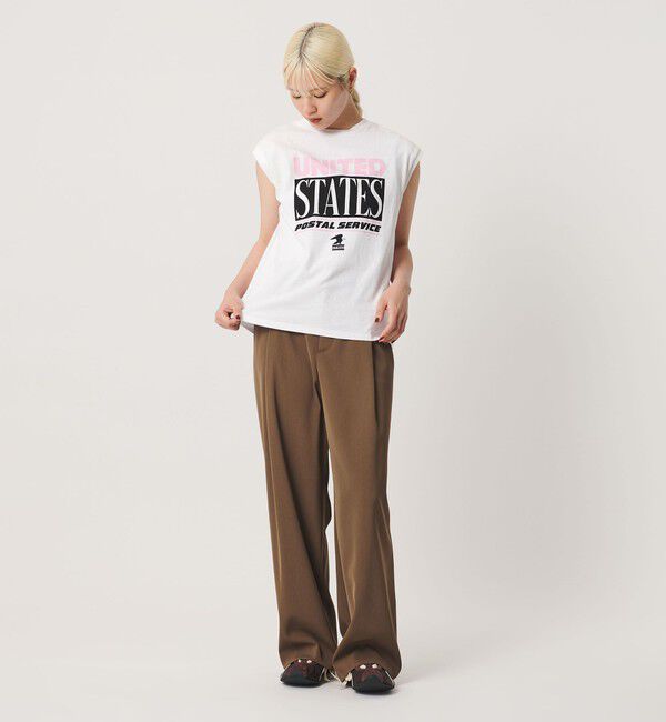 BEAUTY&YOUTH UNITED ARROWS「【別注】＜GOOD ROCK SPEED＞USPS ノースリーブTシャツ」|Tシャツ・カットソー|